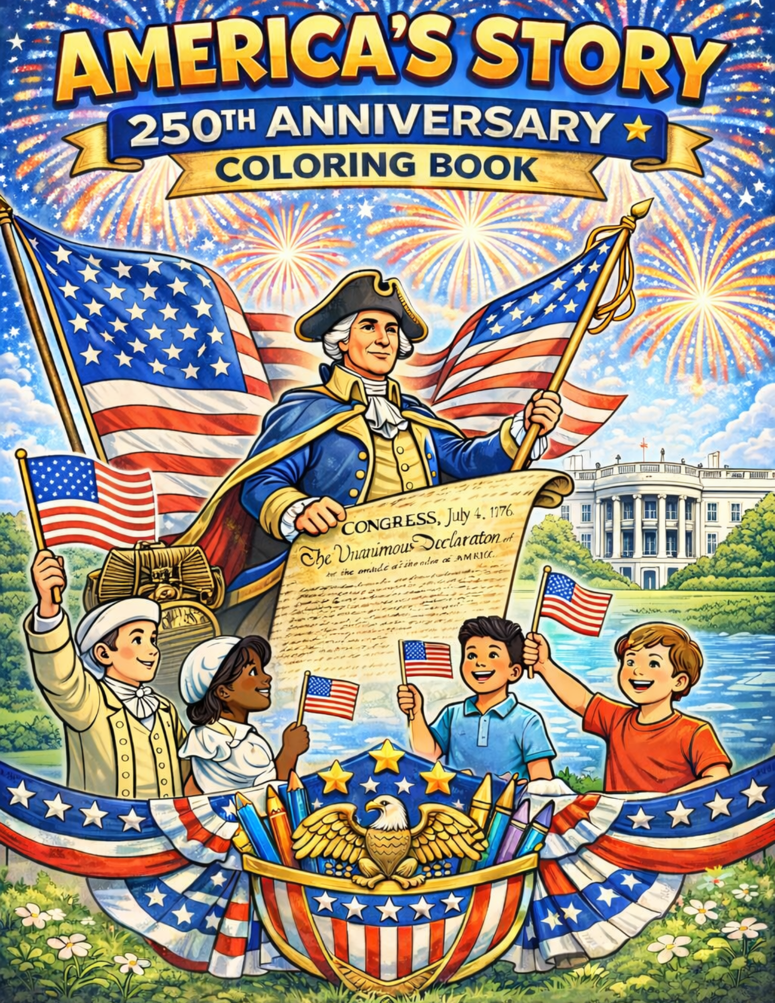 Faith and Freedom Coloring Book