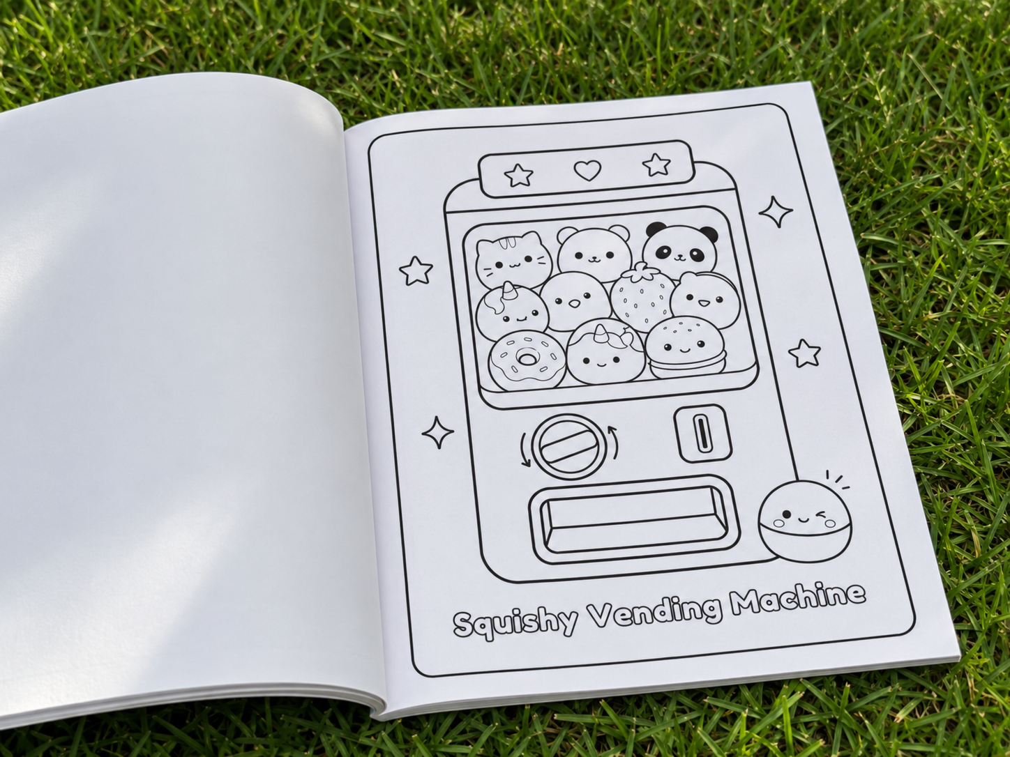 The Big Squishy Coloring Book preview two