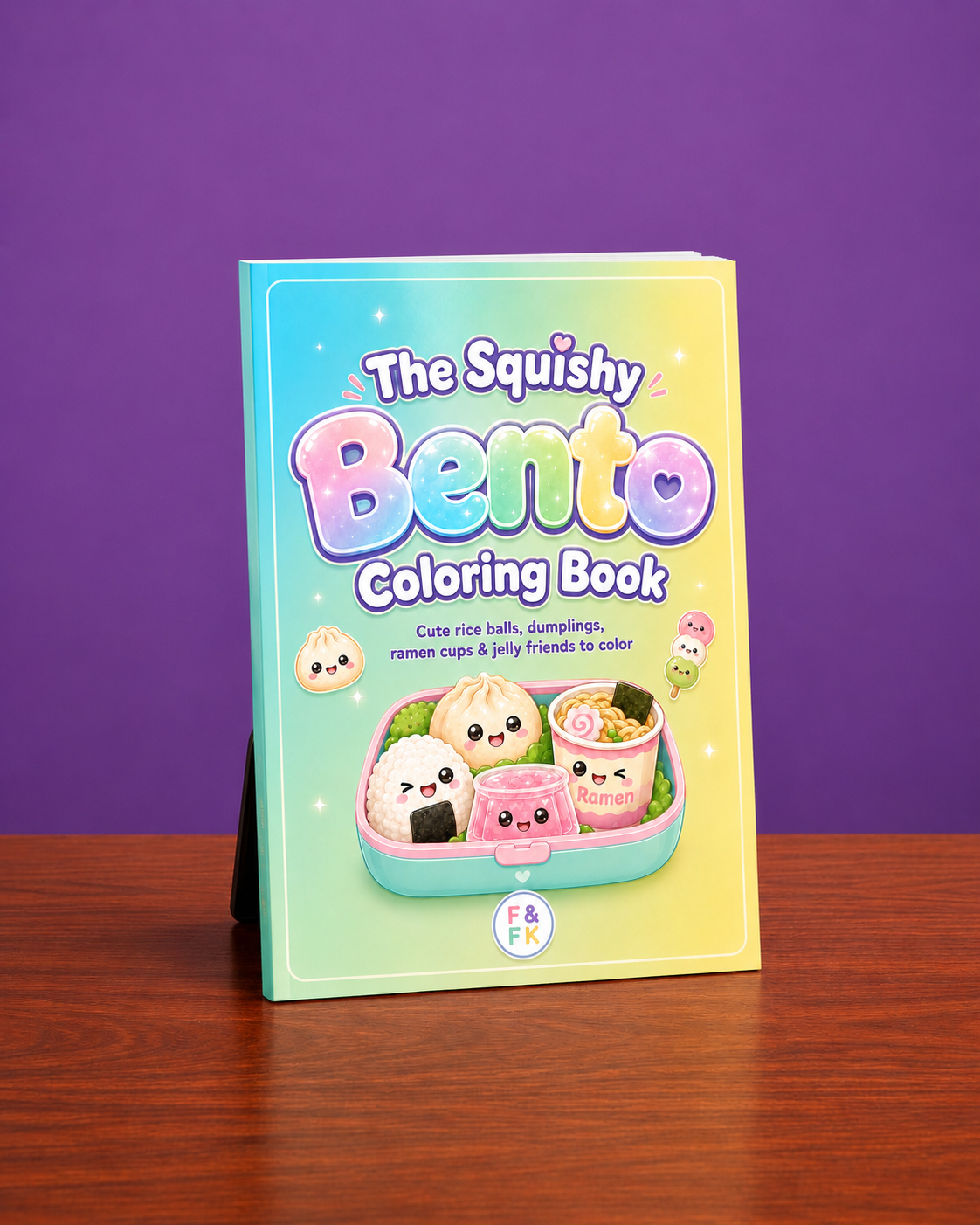 The Squishy Bento Coloring Book cover