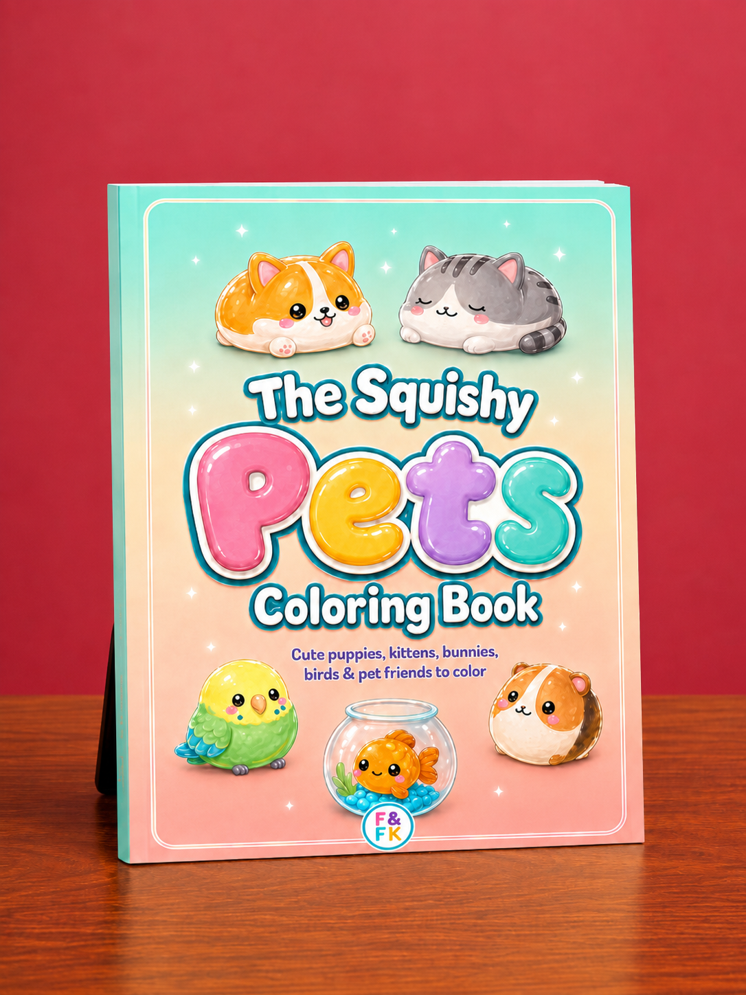 The Squishy Pets Coloring Book cover