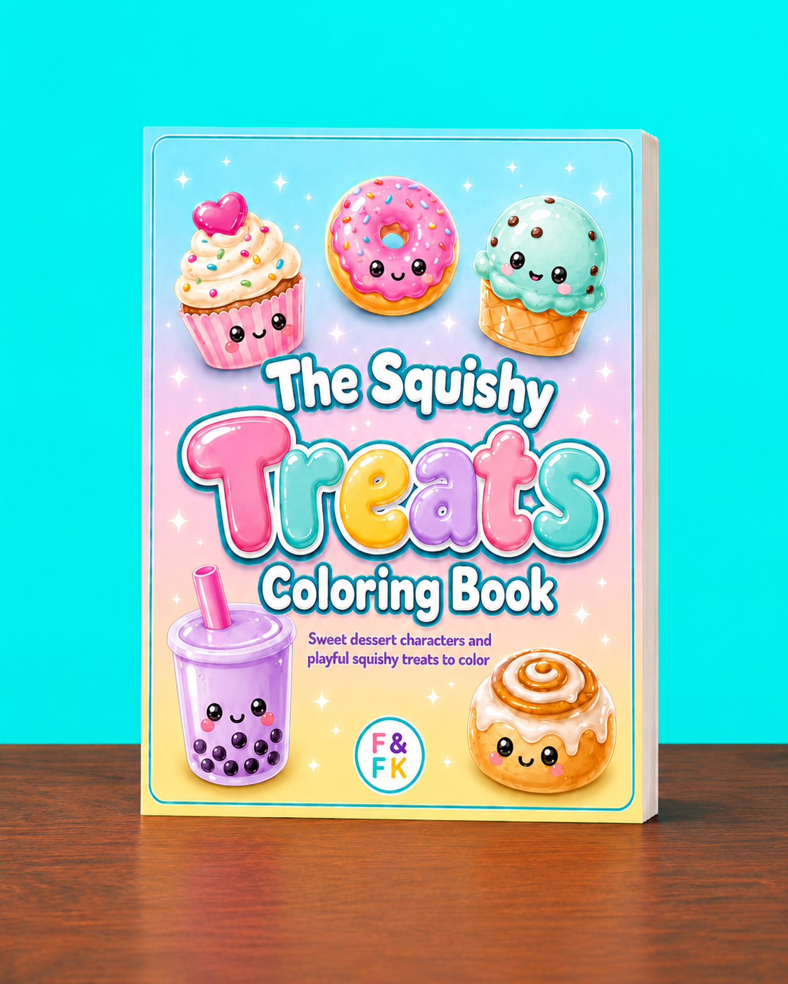 The Squishy Treats Coloring Book cover